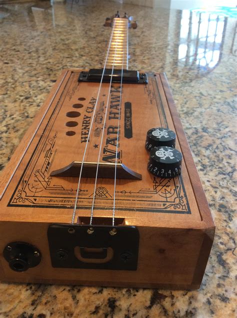 metal box guitar|cigar box guitar.